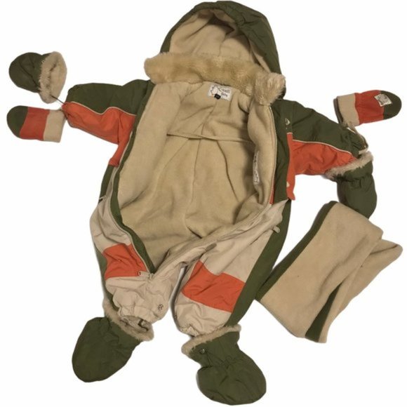 Gusti |Toddler One Piece Snow Suit Mittens Bootie - Picture 1 of 5